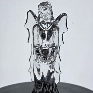 Signed Waterford Elegant Glass Angel Figurine